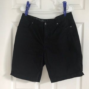 Stretchy Jeans Bermuda Shorts